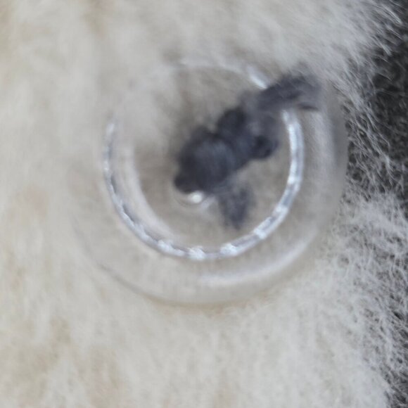 Full Length Grey Fleece Coath, Womens XXL - Picture 7 of 11